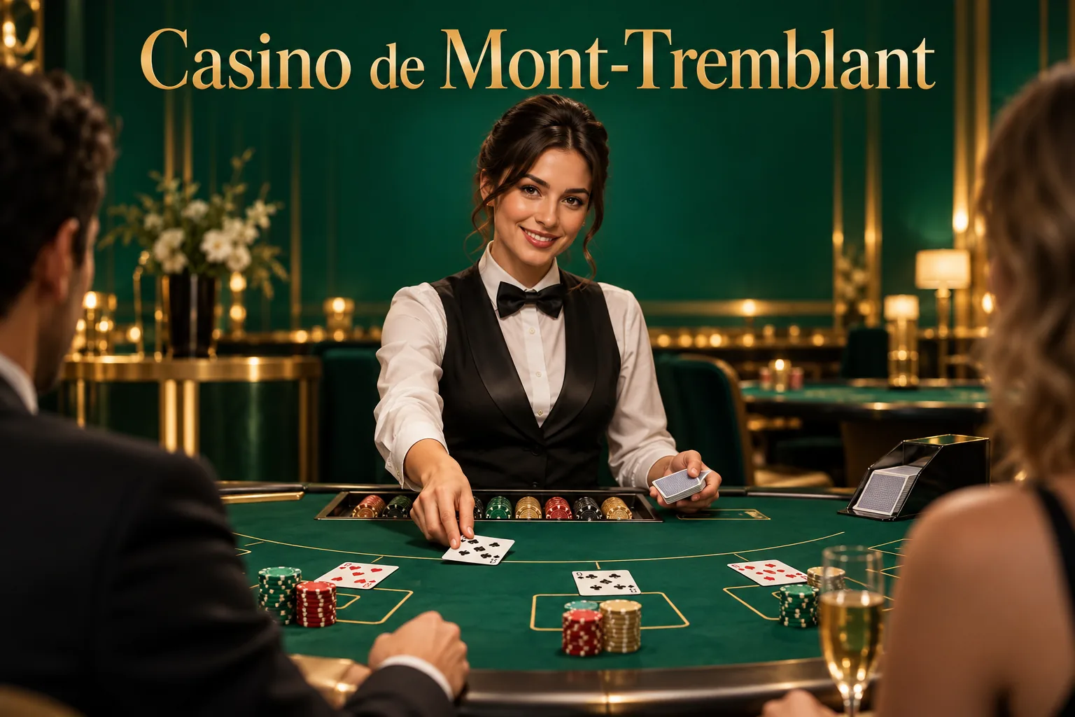 Tables avec croupiers en direct